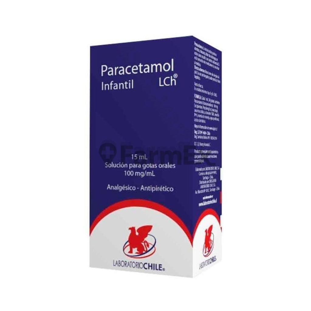 Paracetamol Infantil 100 mg / ml x 15 ml Chile